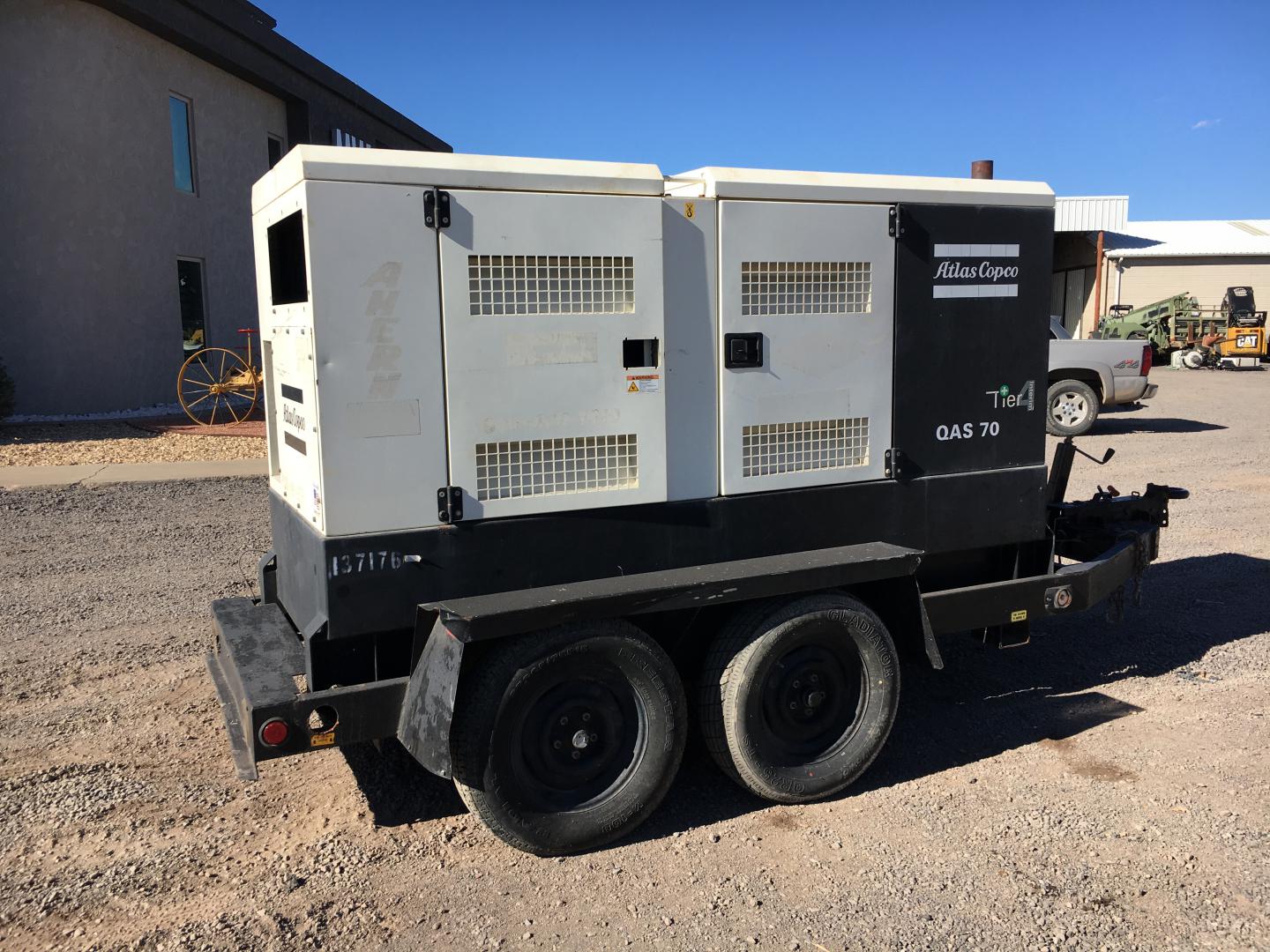 GENERADOR ATLAS COPCO QAS70